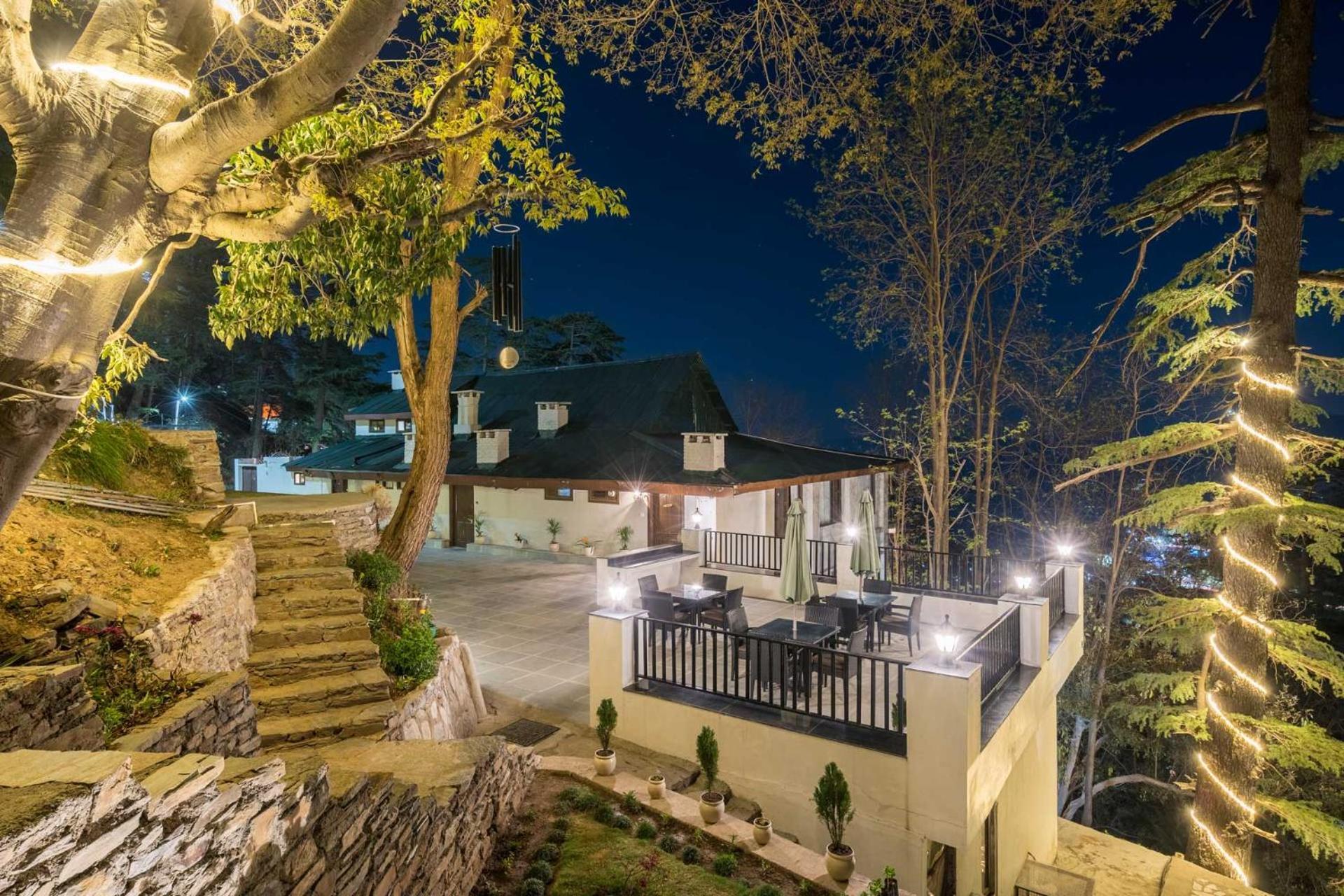Stayvista At Pine Estate With Outdoor Jacuzzi Shimla Zewnętrze zdjęcie